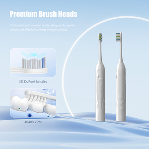 Cepillo de Dientes Sónico de Limpieza Profunda, 40400 Vibraciones por Minuto, Batería de 1200 mAh, 5 Niveles de Intensidad, Cerdas DuPont, Resistente al Agua IPX7, Temporizador de 2 Minutos - Product Image 6