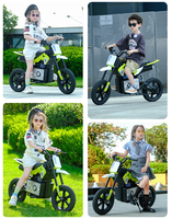 Moto électrique pour enfants de 7 à 13 ans avec moteur haute vitesse 16 km/h, batterie 24 V et pneus pneumatiques