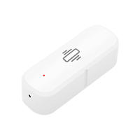 Perlindungan Keamanan Rumah Deteksi Baterai Lemah Sensor Getaran WiFi Pintar Tuya Bekerja dengan Alexa/Google Assistant PST-ZD400A