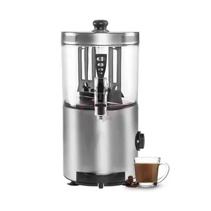 Fashion Lcd Operation Panel Hot Chocolate Dispenser / Beverage Warmer And Mixer Machine