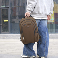 Tas Ransel USB Multi Layer Pocket Double Handled yang Kokoh dan Tahan Aus