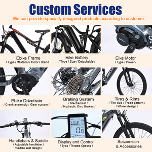 Vélo électrique de ville à cadre en acier de 26 pouces, vélo électrique pour femme, vélo de <span class=keywords><strong>route</strong></span> pour adultes, vélo électrique 36V 350W, vélo électrique - Product Image 4