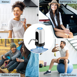 <b>Automatic</b> Rechargeable <b>Water</b> Office Mini <b>Water</b> Gallon Bottle Pump <b>Dispenser</b> Universal USB Charging Electric <b>Water</b> <b>Dispenser</b> - Product Image 2