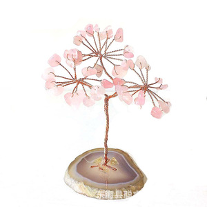 <b>Crystal</b> <b>Tree</b> Mini Decorative Ornament K9 <b>Crystal</b> Floral Shape Home Decoration Gift Item - Product Image 4