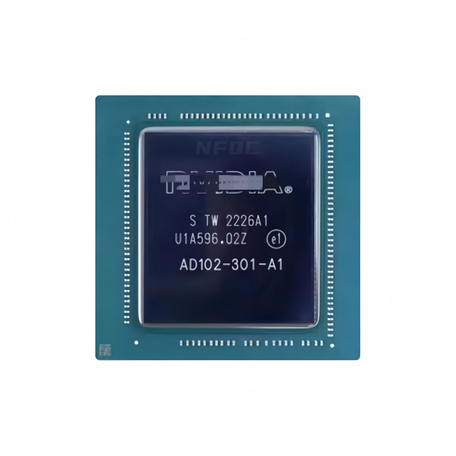 AD102-301-A1 Graphics Processing Unit Ada Lovelace Architecture 5nm GPU Chip BGA for High-End Graphics AI Computing