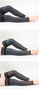 Venta al por mayor de rodilleras <span class=keywords><strong>para</strong></span> piernas, rodilleras de compresión largas y completas, rodillera deportiva <span class=keywords><strong>para</strong></span> correr, gimnasio y piernas - Product Image 5