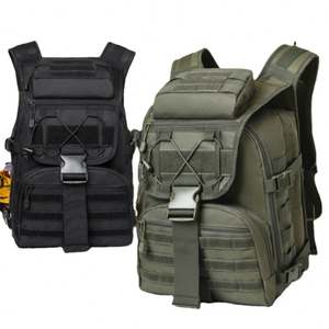 Sac à dos tactique multifonctionnel en gros pour voyage en plein air, sac à dos imperméable pour homme, sac à dos pour ordinateur portable - Product Image 1