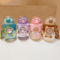 Hete Verkoop Tomatodo Kawaii 700Ml Cartoon Vorm Bpa Gratis Waterfles Met Stro Custom Logo Drinkfles