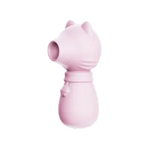 Cute <span class=keywords><strong>Kitty</strong></span> Shape altri prodotti per massaggi vibratore per succhiare il clitoride per le donne massaggiatore per il seno - Product Image 1