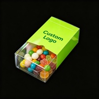 Boîte d'emballage pliable en plastique PET transparent personnalisée, boîte cadeau transparente en PVC PP avec impression pour bonbons et cosmétiques