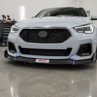 Lame avant en fibre de carbone pour Infiniti Q50 2014-2025 Q50S, Spoiler de pare-chocs, Garniture aérodynamique