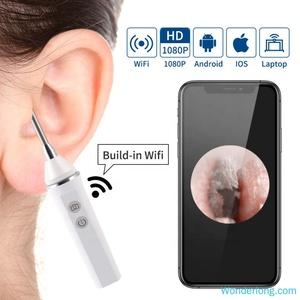3.9MM WiFi oreille nettoyage Endoscope Mini oreille endoscope caméra 720P HD sans fil oreille portée cérumen outil de nettoyage pour <span class=keywords><strong>iPhone</strong></span> IOS - Product Image 4