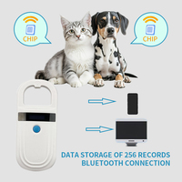 Fábrica 134,2 Khz 180 lector con Blu Tooth Animal Tag Reader Dog Scanner