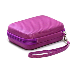 EVA casing keras untuk <span class=keywords><strong>TomTom</strong></span> VIA 1505TM GPS ungu tahan guncangan tas penyimpanan perjalanan kotak kantong untuk 5 "perangkat navigasi - Product Image 2