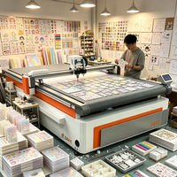 Máquina de corte tangencial oscilante servoaccionada, plotter CNC para publicidad, corte de contornos, cabezal cortador de etiquetas en rollo