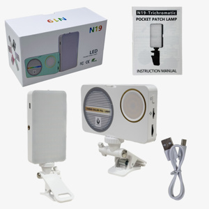 Mini luz LED magnética para <span class=keywords><strong>TikTok</strong></span> y filmación de teléfonos inteligentes Luz de relleno de bolsillo recargable portátil con imán fuerte - Product Image 1