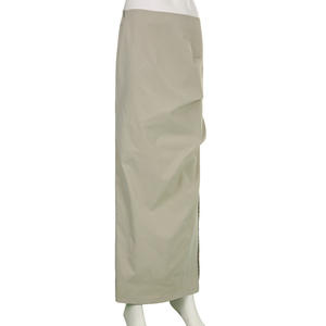 Vintage bolsillos con cremallera Caego Midi faldas Split faldas largas Y2k Vintage cintura baja elegante coreano <span class=keywords><strong>Chic</strong></span> verano faldas 90s - Product Image 4