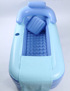 <span class=keywords><strong>Baignoire</strong></span> gonflable Portable pour adulte, <span class=keywords><strong>baignoire</strong></span> en PVC, <span class=keywords><strong>pliable</strong></span>, sur pied, pour Spa, couleur bleue, livraison gratuite - Product Image 2