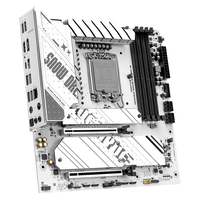 Carte mère JGINYUE Z690M Snow Dream-W avec 4 emplacements de mémoire DDR4 pour ordinateur de bureau