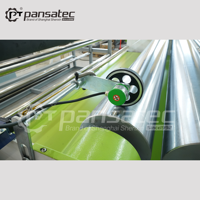 Ligne de production de film à bulles Pansatec LDPE LLDPE HDPE, machine à film à bulles laminé à 5 couches de 2600 mm