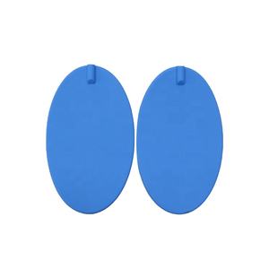 Oval Silicon Rubber <strong>Electrode</strong> <strong>Pad</strong> for TENS Unit Musical Function for TENS <strong>Microcurrent</strong> Body Slim Beauty Machine Massage Product - Product Image 1