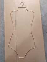 Suspension de maillot de bain en métal doré DS1593, porte-robe, pour dames