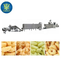 Machine d'extrusion de maïs soufflé, machine à souffler le riz et le maïs en acier inoxydable, machine à snacks extrudés