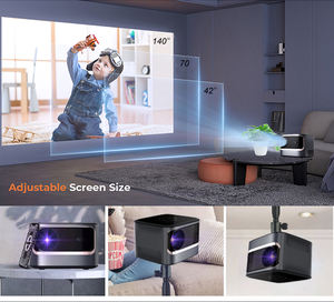 <span class=keywords><strong>Mini</strong></span> <span class=keywords><strong>Proyector</strong></span> Portátil Inteligente y Económico para Juegos, 850 Lúmenes, Tiro Corto, 4K de Alta Resolución, Android C5 Pro <span class=keywords><strong>Yg</strong></span> <span class=keywords><strong>300</strong></span> - Product Image 6