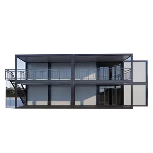 Casa de contêiner removível padrão modular casas de contêineres pré-fabricados para venda
