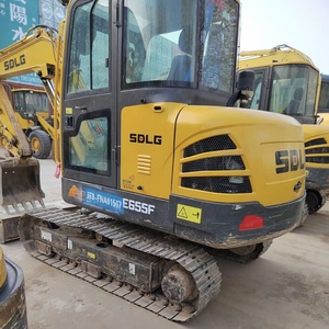 Equipo de construcción de excavadora de China de alta calidad y bajo precio <span class=keywords><strong>SDLG</strong></span> E655F, <span class=keywords><strong>mini</strong></span> excavadora de orugas usada, venta de maquinaria - Product Image 3