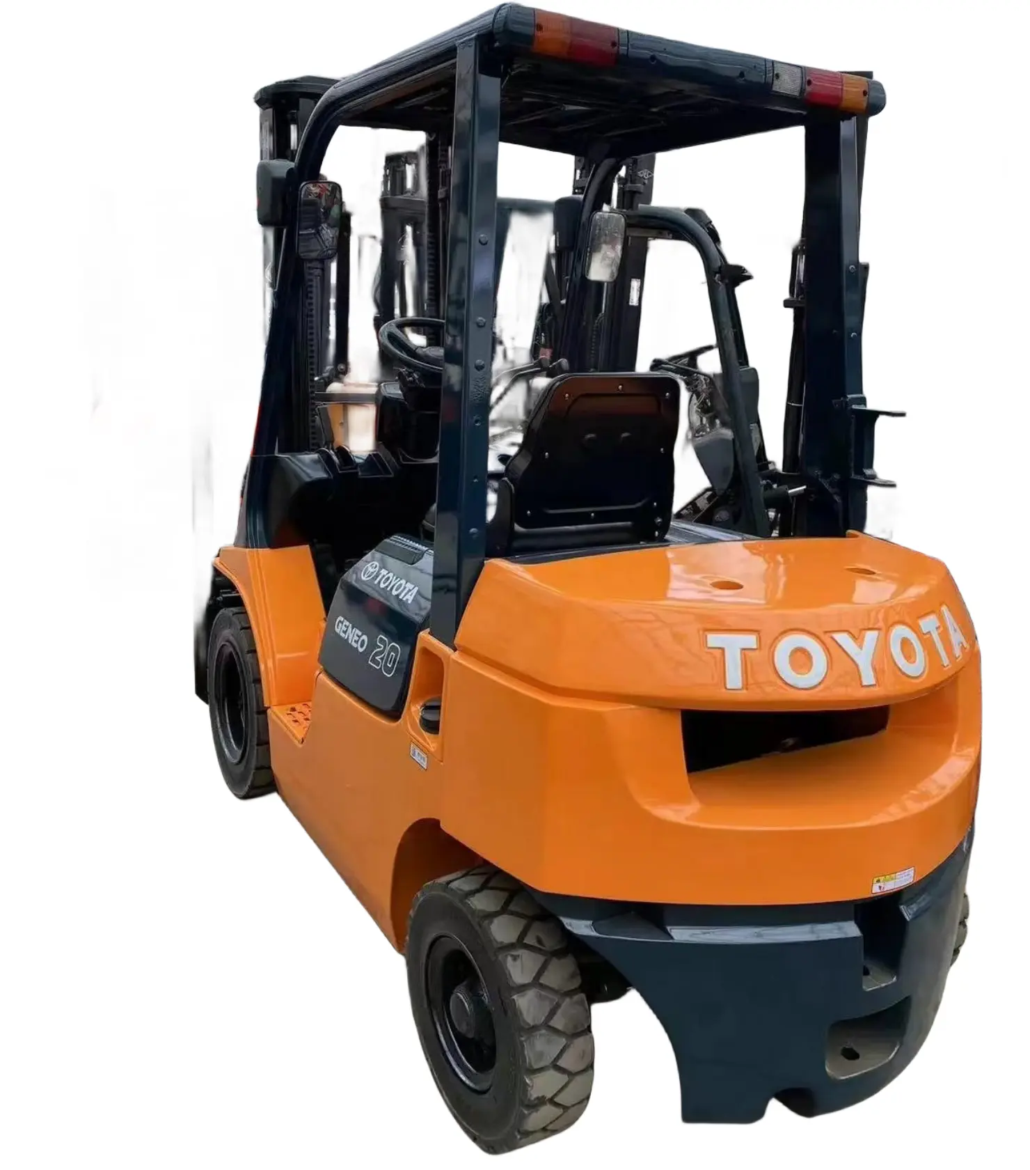 Hampir 90% baru forklift bekas 2 ton diesel forklift