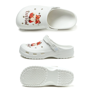 Sandales de jardin classiques imprimées pour hommes, femmes et enfants, en mousse EVA, avec breloques et logo personnalisé – Collection été Designer - Product Image 4