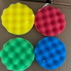 Almohadilla de espuma para pulidora DA de 6 pulgadas (150 mm) de alta eficiencia, dura, media y suave para pulido de automóviles - Product Image 6