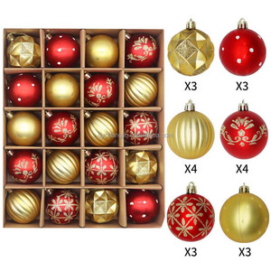 6Cm 20Pcs Chất Lượng Cao Lấp Lánh Nhựa Giáng Sinh Quả Bóng Cho Kinh Doanh Khuyến Mãi Và Trang Trí Nội Thất - Product Image 5