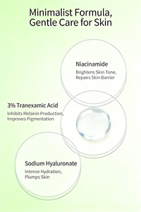 3% Tranexaminezuur Niacinamide Serum - Verheldert en egaliseert de teint voor een doffe huid - Product Image 2