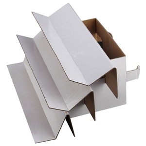 กล่องกระดาษแข็งขนาดเล็กสำหรับวางบนเคาน์เตอร์ กล่องโชว์สินค้าแบบ PDQ พร้อมตะขอแขวน กล่องโชว์สินค้าแบบมีชั้นวาง - Product Image 2