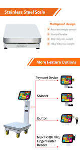 Batería ZHONGJI TS5 de hasta 8 horas La impresora y la Cámara AI se pueden agregar como escalas de plataforma de libra extra para agricultores - Product Image 4