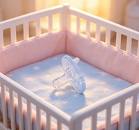 Sucette d'alimentation pour bébé en silicone liquide de qualité alimentaire, sans BPA, à débit variable, design en forme de gourde, respirante et écologique