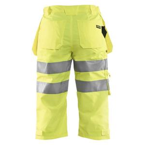 BLAKLADER - 713918113300D25 Pantalones cortos piratas de alta visibilidad para mujer Yellow - EAN 7330509541487 ROPA DE TRABAJO DE LA HI-VIS - Product Image 3