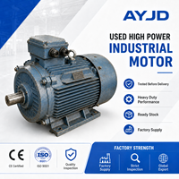 Moteur électrique asynchrone d'occasion 185 kW triphasé 4 pôles 1500 tr/min, résistant aux chocs, pour entraînement principal de concasseur, usage minier