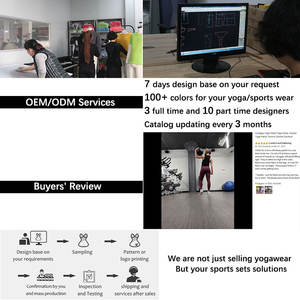 패션 낮은 MOQ 개인 라벨 크로스 백 중간 지원 푸시 업 여성 운동 실행 스포츠 요가 브라 - Product Image 6