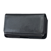 Funda Universal de Cuero para Teléfono de 5.5 a 7 Pulgadas con Clip para Cinturón, Funda para Hombre con Ranuras para Tarjetas, Compatible con iPhone 17 16 Pro, Samsung, Xiaomi
