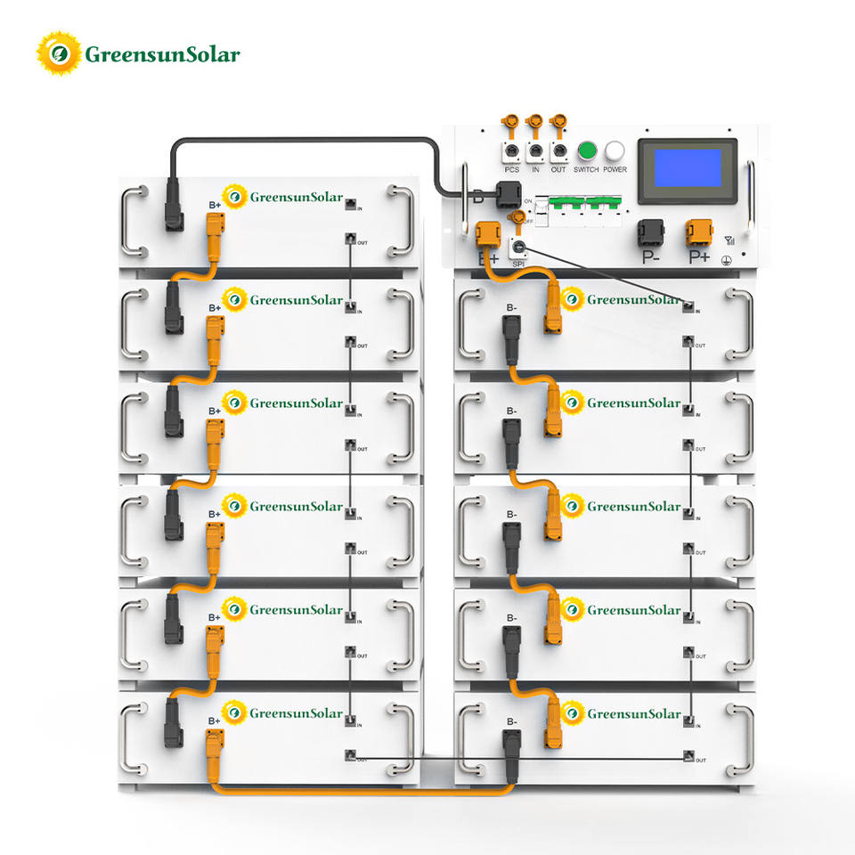 40KWh High Voltage Stackable LiFePO4 Battery Home BESS Energy Storage ...