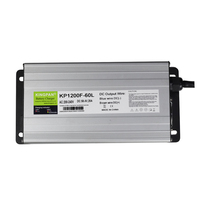 Chargeur de batterie pour robot AGV, certification PSE CE, large plage de tension 100-240V, 36V 20A, 48V 15A, 60V 12A, 72V 10A