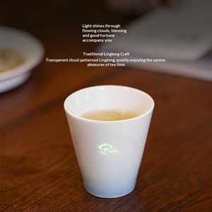 Taza de Cerámica Jingdezhen, Porcelana Linglong, Nueva Taza Individual 2026, Taza para Mujer, Taza para Pareja, Taza de Té - Product Image 1