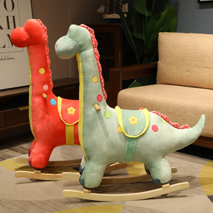 Penjualan Kustom Pabrik Mainan Kursi Goyang Kayu Hewan Mewah Anak-anak Kuda Goyang - Product Image 2
