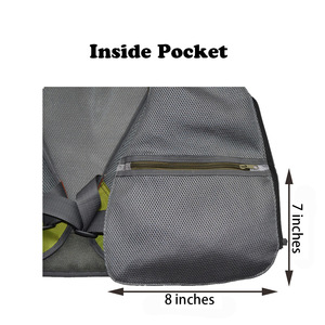 Gilet de pêche vert en tissu Oxford respirant avec plusieurs poches, portable pour l'extérieur et la photographie - Product Image 4