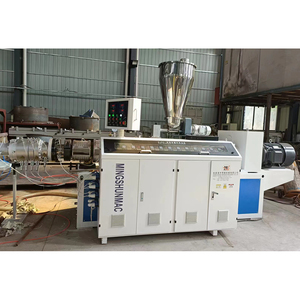 Doppelschneckenextruder Automatische Hochleistungs-<span class=keywords><strong>UPVC</strong></span>/CPVC-Rohrfertigungsanlage Motorlager Getriebe für Profilstangen - Product Image 2
