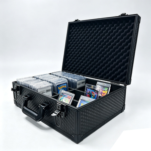 Boîtier de rangement pour cartes gradées BGS, cadre en aluminium, 3 rangées, pour cartes gradées BGS - Product Image 5