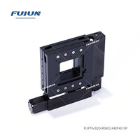 Plataforma de Posicionamiento XY Eléctrica FUPTA-B20, Plataforma para Microscopio con Guía de Rodillos Cruzados, Tornillo de Bolas, Plataforma XY Motorizada